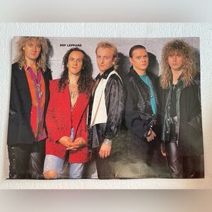 Def Leppard pinup
